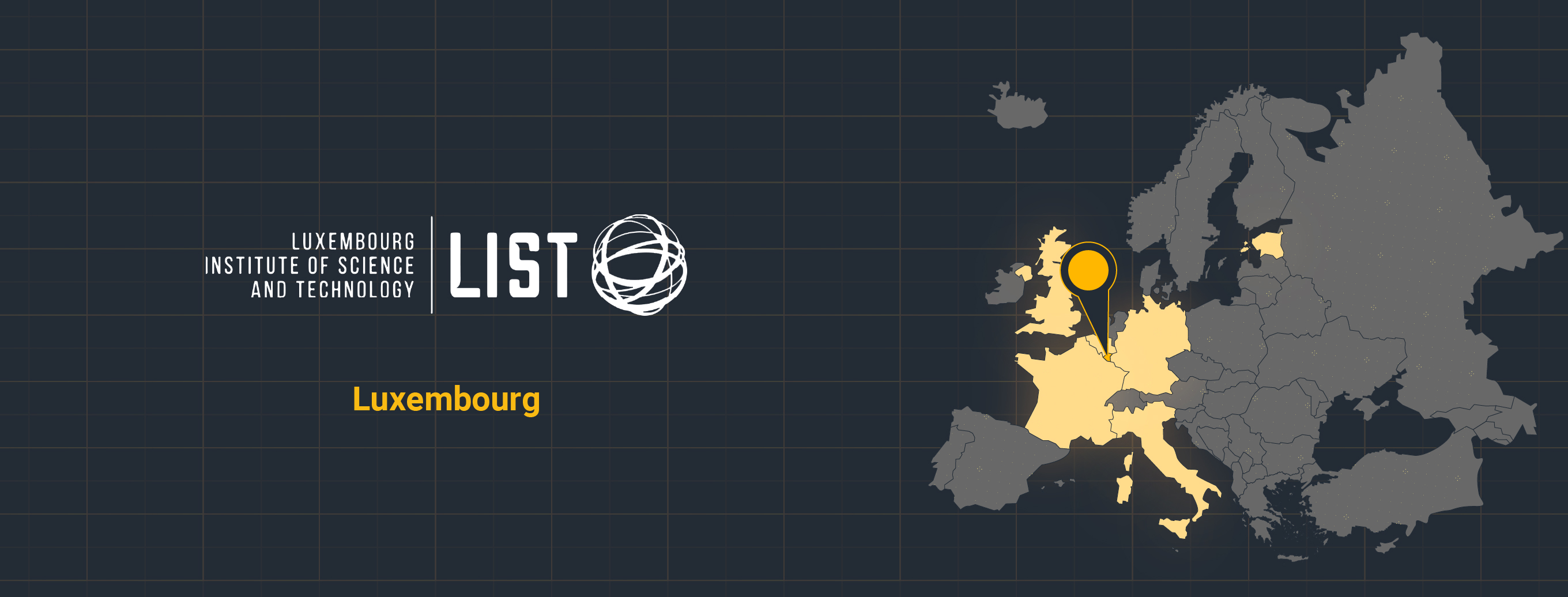 LIST map highlights Luxembourg